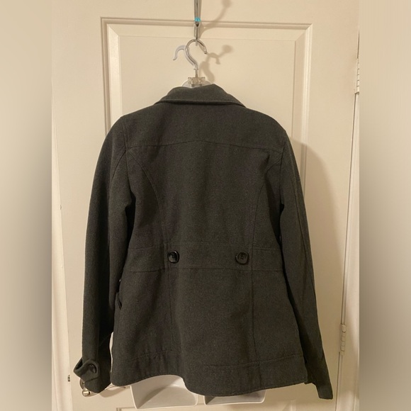 YMI JUNIOR GIRLS PEA COAT - Picture 5 of 8